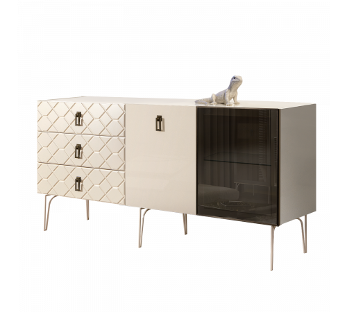 Комод для гостиной Богемия Фарфале (Bogemia Farfalle) БМКМ-4(Fa) [5][10]